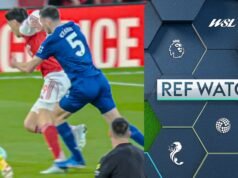 Ref Watch está confundido por la “obvia” decisión de penalti de Havertz