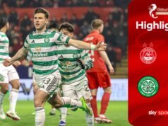 El Celtic se adelantó al Rangers y acortó distancias con el Hearts tras superar a Dons