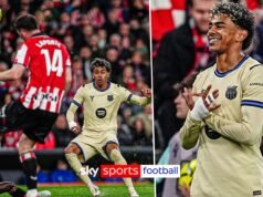 Una clase 🪄¡Yamal le mete un gol impresionante al Barcelona!