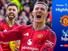 ¡Bruno y Sesko se propusieron rescatar a Man Utd, derrotando a Palace por 10 personas!