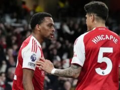 Jurrien Timber: El defensa del Arsenal dice que los artilleros deben “abordar y hablar sobre” la ansiedad al ver el partido | noticias de futbol