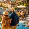 Los turistas pasaron 3.100 millones de noches en alojamientos de la UE en 2025, informa Eurostat.