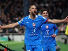 El Atlético de Madrid tomó ventaja en el partido de ida ante los Spurs