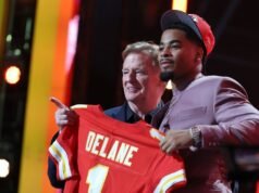Los Chiefs retienen a Mansoor Delane después del intercambio del draft de la NFL con los Browns