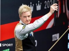 Campeonato Mundial de Snooker 2026: la victoria de Neil Robertson iguala el récord de clasificación de Crucible