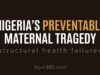 La mortal realidad de la preeclampsia y la mortalidad materna en Nigeria