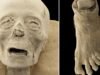 Pies sombríos y cráneos de momias egipcias de 2.300 años de antigüedad revelados con impactante detalle