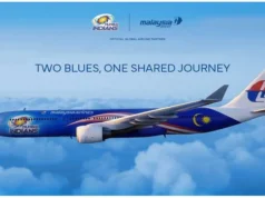 Malaysia Airlines presenta un avión con temática india en Mumbai