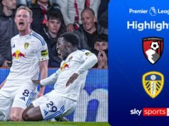 El gol tardío de Longstaff le dio al Leeds un punto contra el Bournemouth